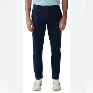 Chubbies Mens Pants Size Medium Navy Blue Stretch Cotton Chino